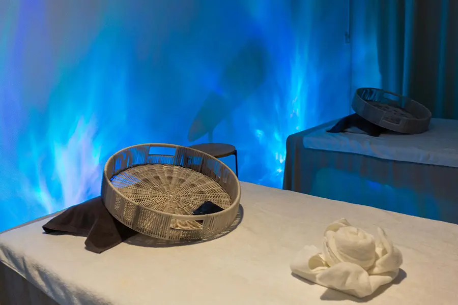 Private massage room interior at Namm Spa Bang Tao